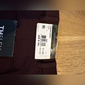 Tommy Hilfiger burgundy dress pants